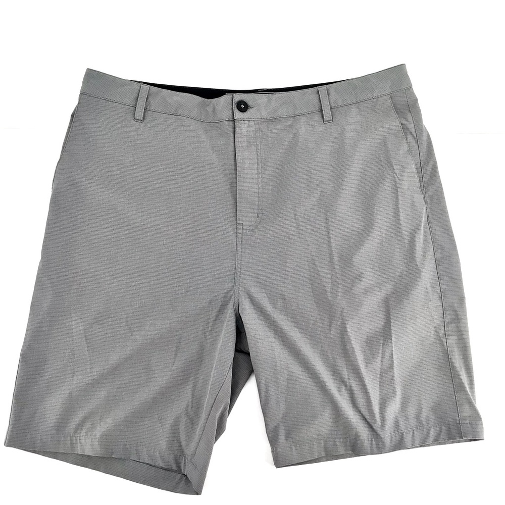 Ocean Current Men's Hybrid Gray Flat Front Shorts Size 40
